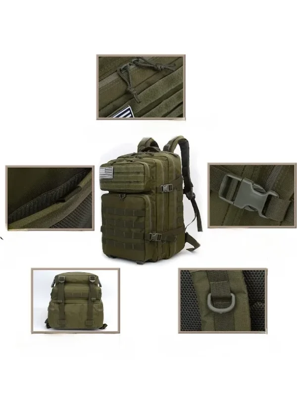​Mochila Táctica Militarizada 45L – Dominio Total en el Kit Apocalipsis​ - Imagen 6