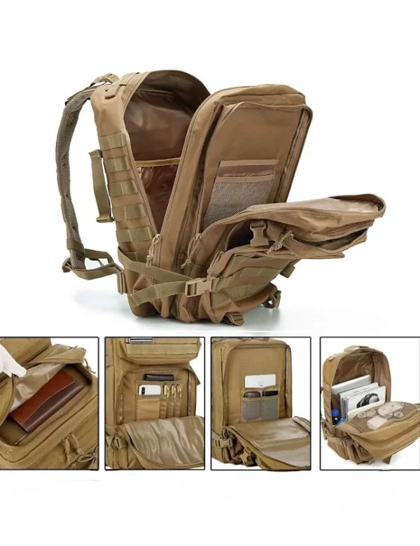 ​Mochila Táctica Militarizada 45L – Dominio Total en el Kit Apocalipsis​ - Imagen 3