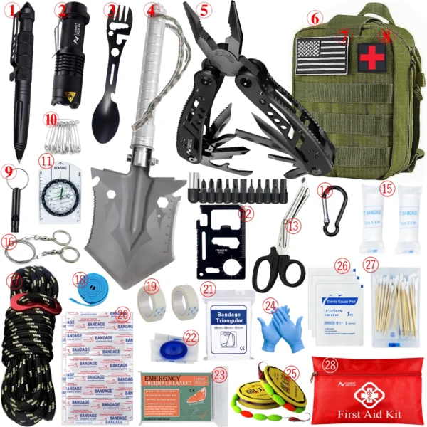 KIT DE PRIMEROS AUXILIOS "ÚLTIMA ESPERANZA": Prepárate para lo Inesperado - Imagen 10