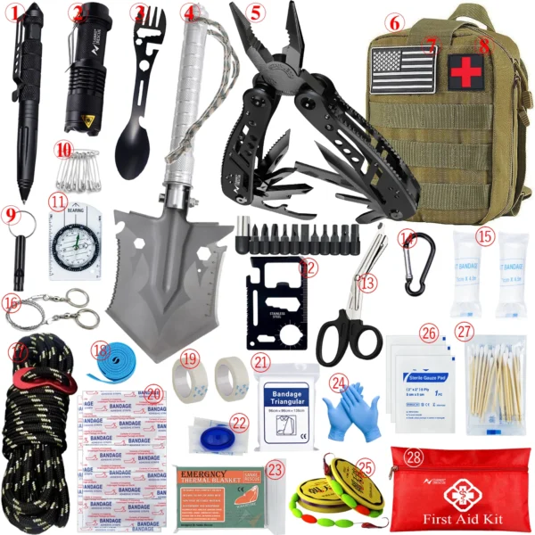 KIT DE PRIMEROS AUXILIOS "ÚLTIMA ESPERANZA": Prepárate para lo Inesperado - Imagen 7