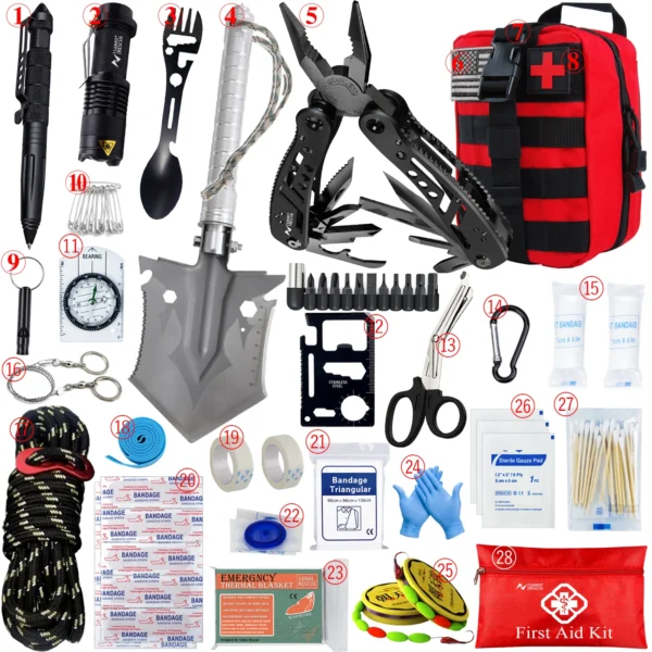 KIT DE PRIMEROS AUXILIOS "ÚLTIMA ESPERANZA": Prepárate para lo Inesperado
