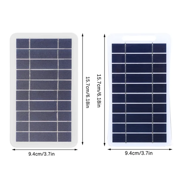 Panel Solar USB 2W/5W: Carga Rápida y Portátil para Tu Kit Apocalipsis - Imagen 5