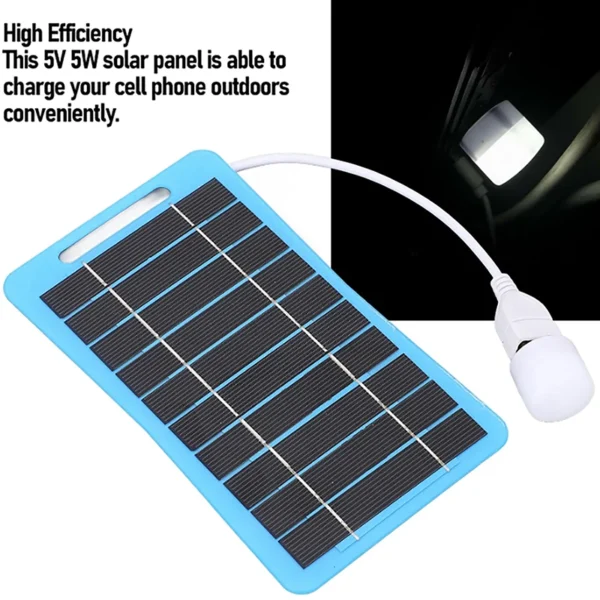 Panel Solar USB 2W/5W: Carga Rápida y Portátil para Tu Kit Apocalipsis - Imagen 6