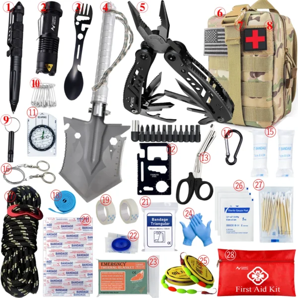 KIT DE PRIMEROS AUXILIOS "ÚLTIMA ESPERANZA": Prepárate para lo Inesperado - Imagen 9