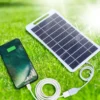 Panel Solar USB 2W/5W: Carga Rápida y Portátil para Tu Kit Apocalipsis